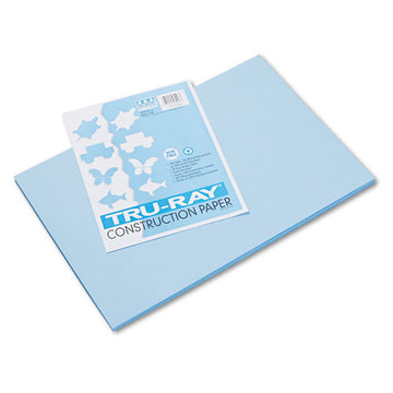 Pacon® Tru-ray Construction Paper, 76lb, 12 X 18, Sky Blue, 50-pack freeshipping - TVN Wholesale